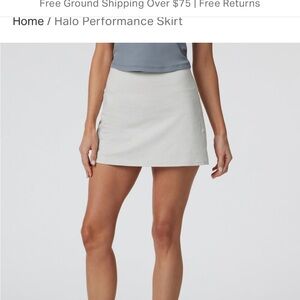 Vuori performance skirt